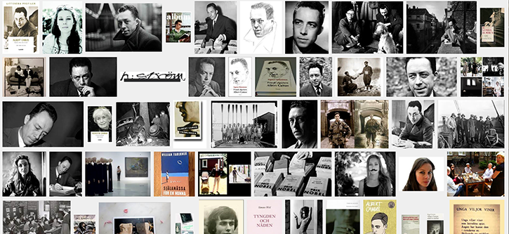 Bildgoogling på mitt namn plus Albert Camus. Jag är mycket nöjd med denna samling bilder.